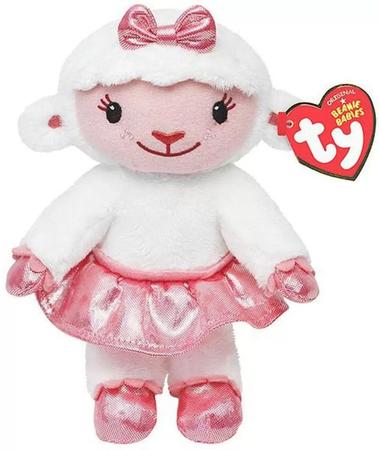 Pel cia Ovelha Lambie Doutora Brinquedos Beanie Babies Ty