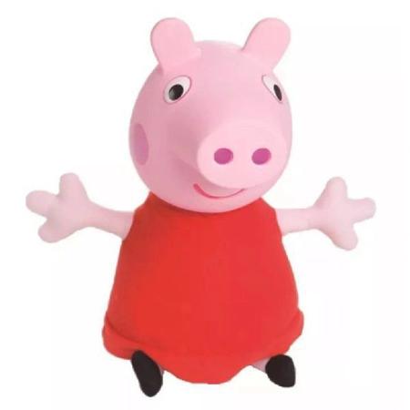 Imagem de Pelucia Peppa Cabeca de Vinil com Som Estrela 0021