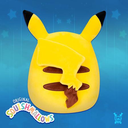 Pelucia - Pokémon - Pikachu - Squishmallows - Sunny