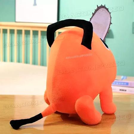 Brinquedo De Pelúcia Anime Motosserra Homem Pochita De 25 Cm
