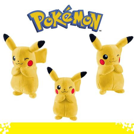 Pelúcia Pokemon Pikachu 18 Cm Importada Modelo Raro - Pelúcia - Magazine  Luiza