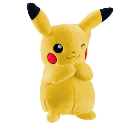 Pelúcia Pokémon 27 cm - Figura Pikachu Wct Sunny Licenciada - Ri Happy