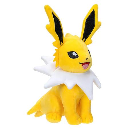 Pelúcia Pokémon Jolteon Evolução Eevee 20cm 3545 Sunny - Sunny