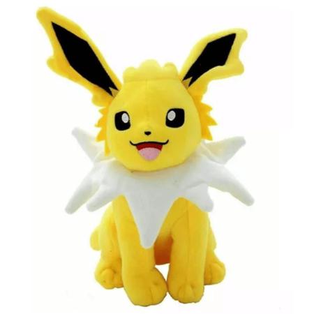 Pelúcia Pokémon Jolteon Evolução Eevee 20cm 3545 Sunny - Sunny