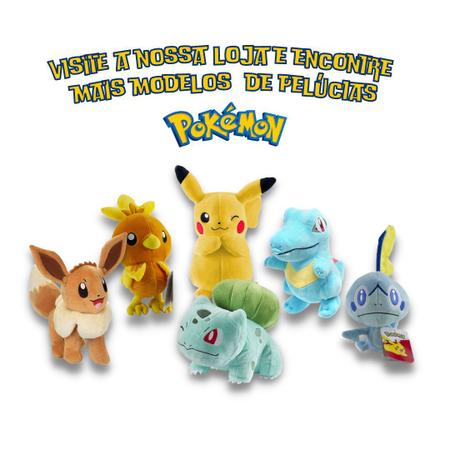 Pelucia Pokemon Eevee Evolução Cachorro 20cm Sunny 3545 - Sunny Brinquedos  - Pelúcia - Magazine Luiza