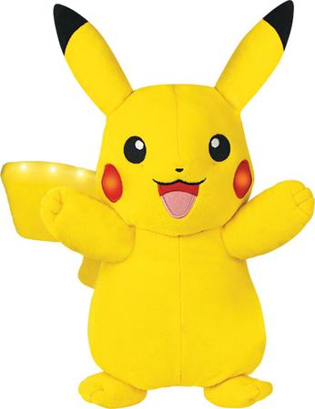 Brinquedo Pelúcia Infantil Pokémon Pikachu Com Som e Luz - Sunny - Pelúcia  - Magazine Luiza