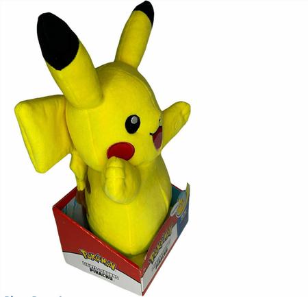 Sunny Brinquedos Pkw - Pelucia De Luxo Pikachu Com Luz E Som