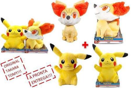 TOMY Pokémon Pelúcia XY Pikachu ( Original ) - Shoptoys Brinquedos e  Colecionáveis