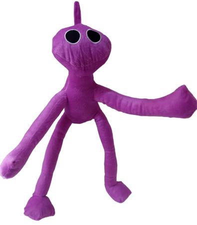 Purple boneco de pelúcia Rainbow friends Roblox