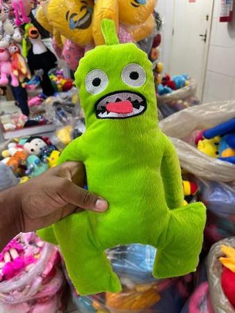 Boneco Baby Green De Pelucia - Rainbow Friends - Roblox