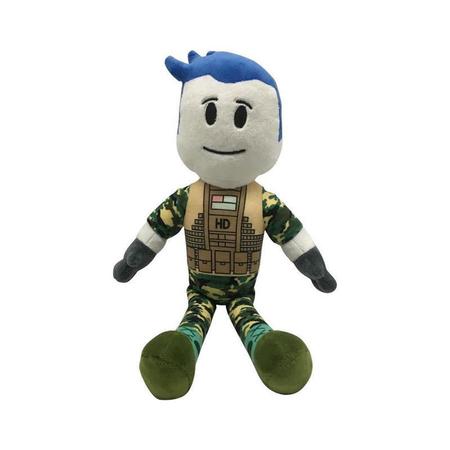 Pelúcia Roblox Personagem Boneco Camuflado Jogo - Atm - Pelúcia