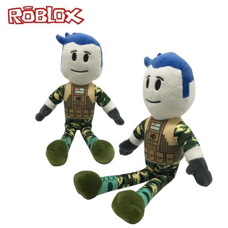 Pelúcia Roblox Personagem Boneco Camuflado Jogo - Atm - Pelúcia