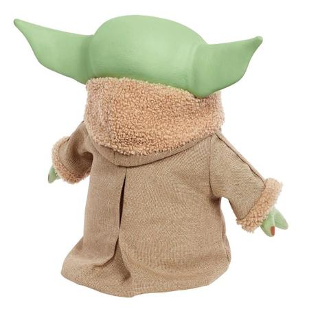 Pelúcia Star Wars Grogu com Sons e Movimentos - Mattel no Shoptime