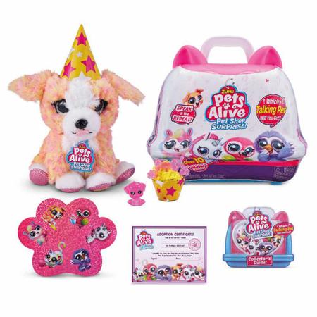 Pelucia Interativa Pets Alive Pet Shop Surprise - Candide