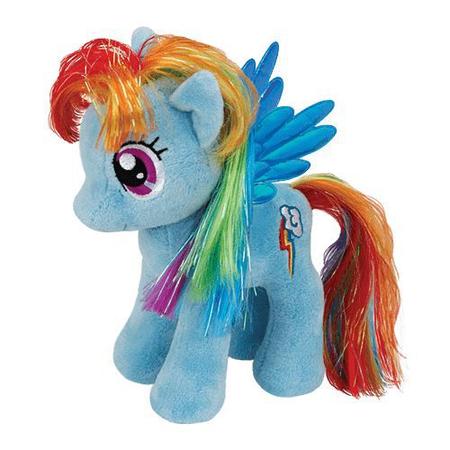 Pelúcia Infantil Rainbow Dash My Little Pony Desenho Animado