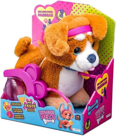 Imagem de Pelúcia Walking Petz Cachorrinho Corgi Multikids BR1195