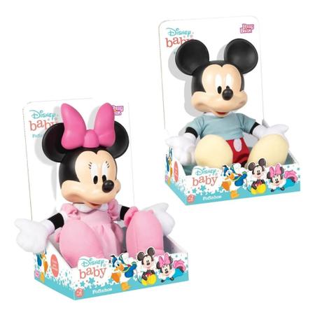 Pelúcia Disney Baby Fofinhos Mickey 35cm - Baby Brink - Pelúcia - Magazine  Luiza