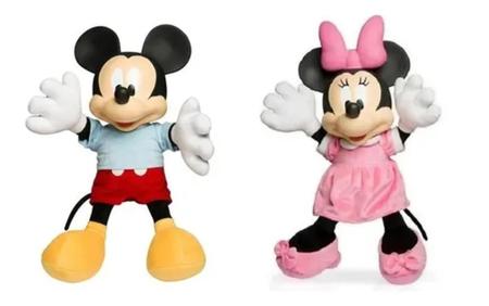 Pelúcias Disney Baby Fofinho Mickey e Minnie 30cm - Baby Brink na  Americanas Empresas