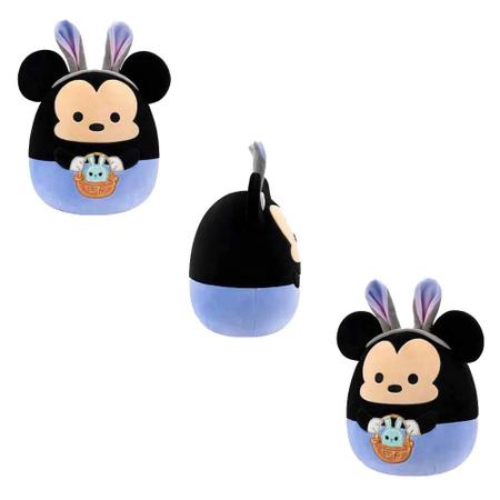 Imagem de Pelúcias Squishmallows Mickey e Minnie Páscoa Disney Sunny