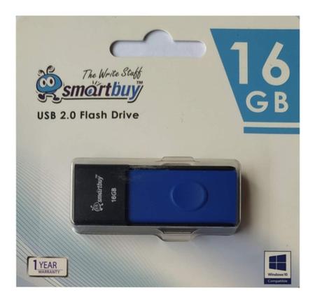 Imagem de Pen Drive 16gb Smartbuy