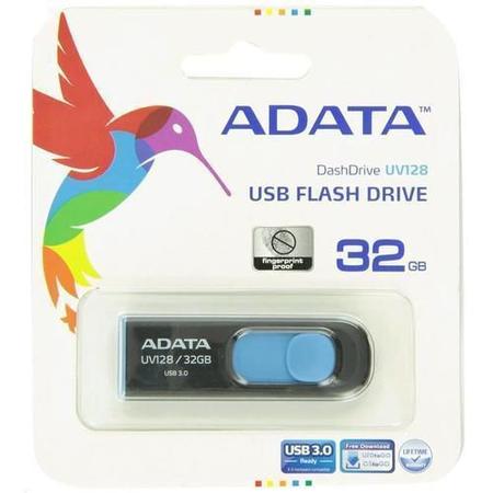 Imagem de Pen Drive Adata 32gb Preto E Azul