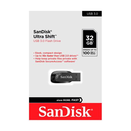 Imagem de Pen Drive Sandisk 32gb Ultra Shift USB 3.0 SDCZ410