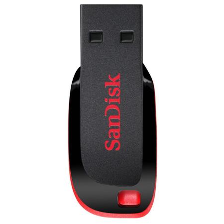 Imagem de Pen Drive Sandisk Z50 - 8GB - Preto e Vermelho