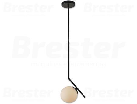 Pendente Brinco Pérola Max Modelo Preto Fosco E27 Avant 340355808 -  Luminária - Magazine Luiza