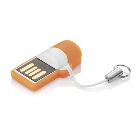 Imagem de Pendrive Dual Usb Para Smartphone/Tablet Branco 16gb Multilaser - PD508