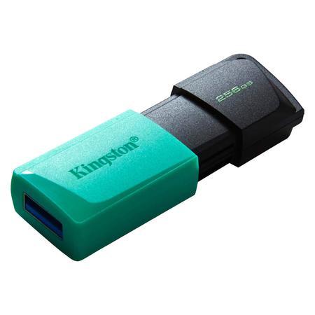 Imagem de Pendrive Kingston Data Traveler Exodia DTXM/256 / 256GB / USB 3.2 - Preto e Verde
