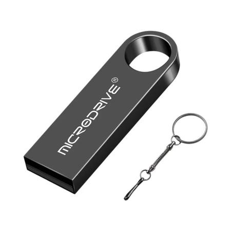 Imagem de Pendrive USB 2.0 de Metal - Alta Velocidade (16GB, 32GB, 64GB, 128GB)