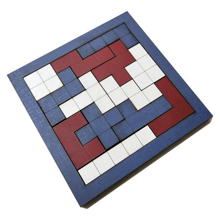 Pentaminó Puzzle Geométrico Racha Cuca Quebra Cabeça