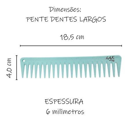 Imagem de Pente Comb Dentes em toda extensão para Penteados