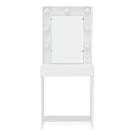 Imagem de Penteadeira Lavínia com Espelho Branca