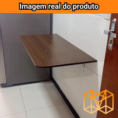 Imagem de Penteadeira para quarto Mesa dobrável de parede ideal para espaços pequenos cozinha quarto