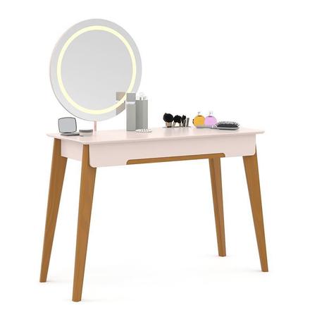 Imagem de Penteadeira Tifanny Espelho Giratório com LED Eco Wood - Matic Móveis