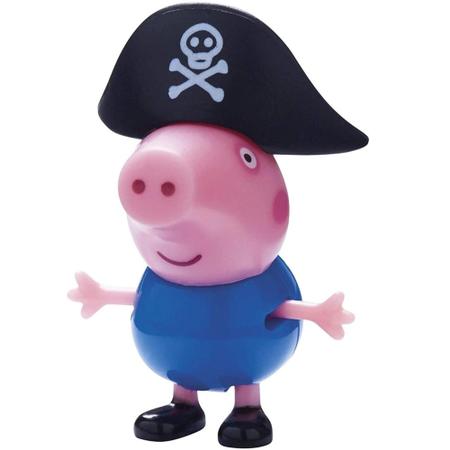 Imagem de Peppa Pig - Barco Pirata com 1 Figura Articulada George Pirata - Sunny 