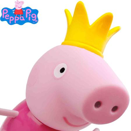 Imagem de Peppa Pig - Boneca Peppa Princesa - 14 cm - Elka 1032
