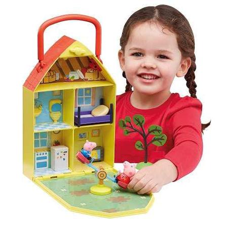 Casa com Jardim da Peppa Pig - DTC - Desapegos de Roupas quase novas ou  nunca usadas para bebês, crianças e mamães. 1106985