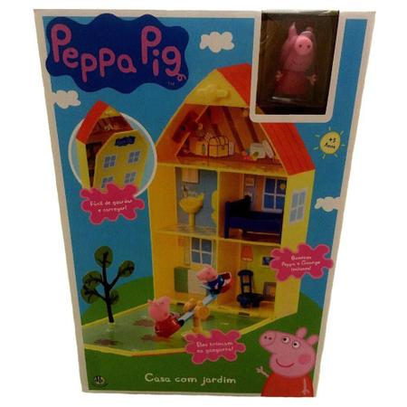 Peppa Pig Casa Com Jardim Dtc