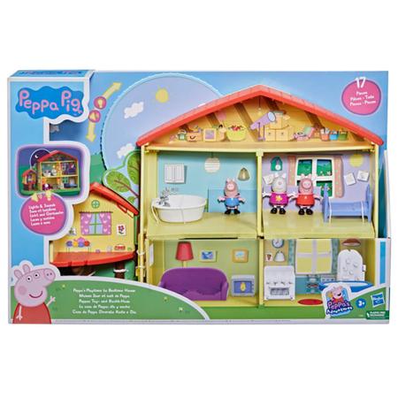 Brinquedo Casa Da Peppa Noite/dia Com Luz E Som Hasbro F2188 - Loja Zuza  Brinquedos