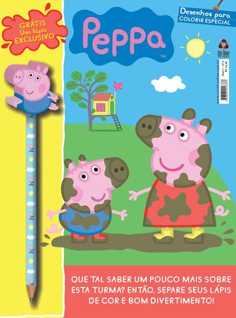 Peppa Pig Desenhos Para Colorir Especial - George - ON LINE EDITORA -  Livros de Literatura Infantil - Magazine Luiza