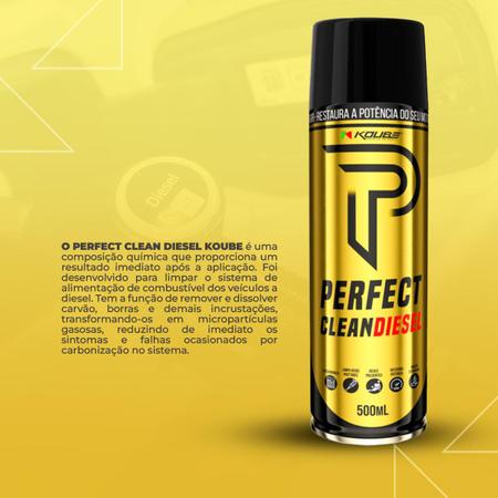 Imagem de Perfect Clean Diesel - Koube  500ML Via Tanque - Kit 04 Unid