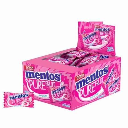 Imagem de Perfetti Display Mentos Pure Fruit Tutti-Frutti 60 unidades