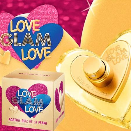 Perfume Agatha Ruiz de la Prada Love Glam Love Feminino Eau de Toilette -  Perfume Feminino - Magazine Luiza