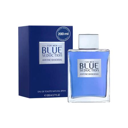 Imagem de Perfume Antonio Banderas Blue Seduction Masculino Eau de Toilette 200 Ml