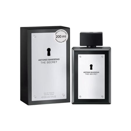 Imagem de Perfume Antonio Banderas The Secret Masculino Eau de Toilette 200 Ml