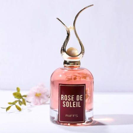 Perfume Arabe feminino rose de soleil 100ml EDP - Riiffs Imagem de Perfume Arabe feminino rose de soleil 100ml EDP