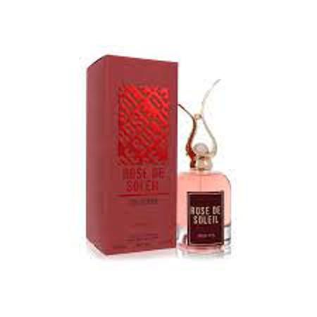 Perfume Arabe feminino rose de soleil 100ml EDP - Riiffs Imagem de Perfume Arabe feminino rose de soleil 100ml EDP