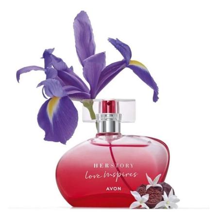 Perfume Avon Feminino Aroma Floral Amadeirado Herstory Love